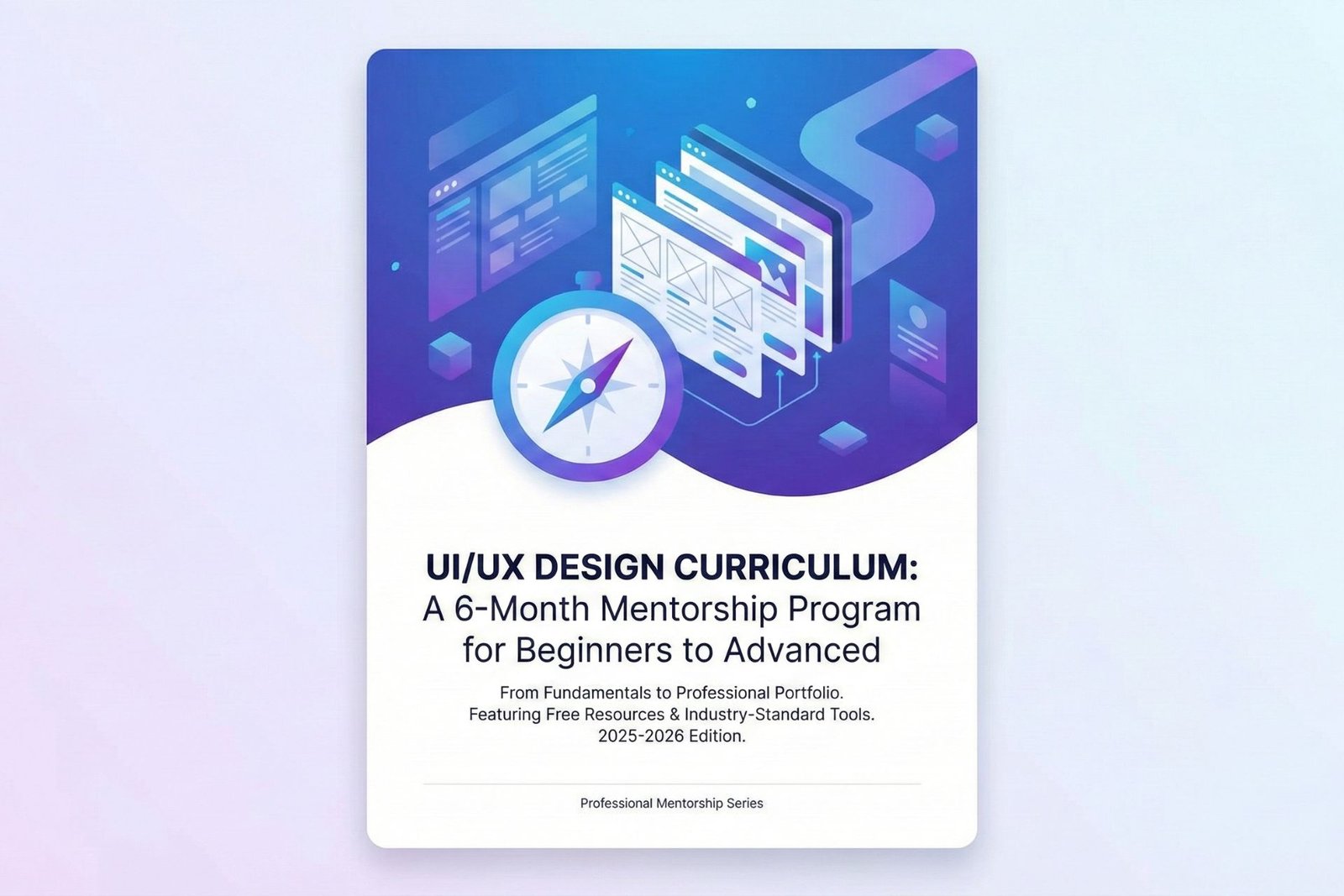 UI/UX Design Mentorship